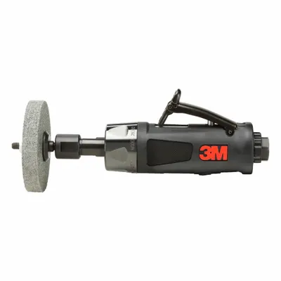 3M Die Grinder: Straight Tool, 0.5 hp Horsepower, 18,000 RPM Max. Speed - Air-Powered Straight Die Grinders
