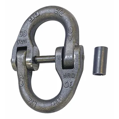 CROSBY Connecting Link: 80 Grade, 7/8 in Trade Size, 7/8 in Compatible Chain Trade Size - Lifting Connecting Links