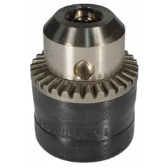This drill chuck is a replacement part for pneumatic tools, designed to hold drill bits securely during drilling operations. It is compatible with Part # 5ZL26G and is used in maintenance, assembly, and repair tasks.