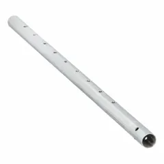 Duct-mount air sampling tube for fire alarm systems. Draws air samples from HVAC ducts to detect smoke. Compatible with SD-2W model. Overall height 18 in, width 0.5 in. CSFM certified.