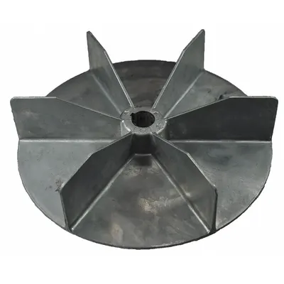 Dayton Blower Wheel: Radial, 9 in Dia, CW/CCW, Aluminum Wheel, 1 Inlets, 5/8 in Bore - Radial Blade Blower Wheels