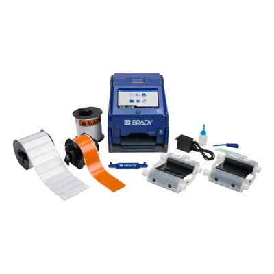 BRADY Desktop Printer: Bluetooth Connected, 300 dpi Printhead Resolution - Portable Label Printers