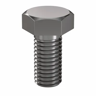LINDSTROM Hex Head Cap Screw: Steel, Class 8.8, Plain, M12, Metric, 25 mm lg, Fully Threaded - Class 8.8 Steel Hex Head Cap Screws