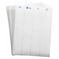 Wraparound Label: 1/4 in x 1 7/8 in, Polyester, White, For 1 in to 1.95 in Wire Dia (MPN LAT-10-747-10)