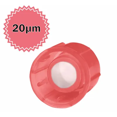 MTC BIO Caps for FlowTubes(TM): 14.4 mm Dia, Red, HDPE, Unlined, Narrow Mouth Size - Plug Caps