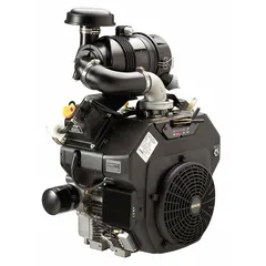 This KOHLER Command PRO Series gasoline engine delivers 25 horsepower and 41.2 lb-ft gross torque. It features an electric start, a 1-7/16 in shaft diameter with 5/8"-18 UNF configuration, and does not include a muffler. Suitable for powering commercial turf equipment and industrial machinery.
