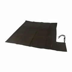 This dewatering bag captures sediment from pumped water during construction, excavation, or industrial dewatering operations. It filters solids with a 24 cu ft sediment capacity and a maximum flow rate of 90 gpm. The bag measures 6 ft x 4 ft.