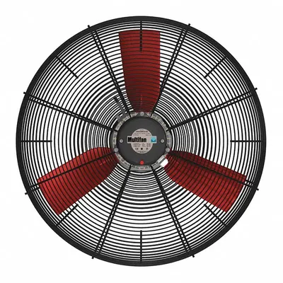 MULTIFAN Fan Head: 24 in Blade Dia, Variable Speeds, 115V AC, 1/3 hp Motor - Corrosion-Resistant Industrial Fan Heads
