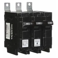 Miniature Circuit Breaker: 40 A Amps, 240V AC, 3 Poles, Std (MPN B340HH)