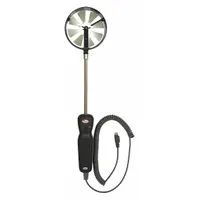 DWYER Thermo-Anemometer: Thermo-Anemometer, Air Velocity Meter Accessories, 8 in, Anemometers, UHH (MPN VP1)
