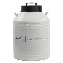 Aluminum cryogenic box rack storage unit with 175 L capacity, 26 in diameter, and 37 3/4 in height. Includes hanging racks and a lid lock for secure storage of sample boxes in liquid nitrogen or ultra-low temperature environments.