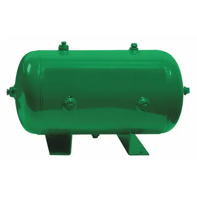 SPEEDAIRE Air Tank: 3 gal Tank Capacity, 175 psi Max Op Pressure, Horizontal - Horizontal Stationary Air Tanks