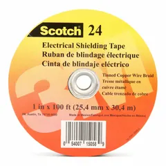This ultra-conductive embossed foil tape is designed for electrostatic shielding applications. The silver foil construction provides conductivity for grounding and EMI/RFI protection. Suitable for use in sensitive electronic assemblies and cable repairs.