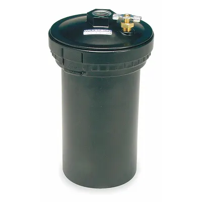 WILKERSON Automatic Drain Valve: 1/2 in NPT Pipe Size, 1/8 in Drain Outlet Dia., 32° to 150°F - Pneumatics