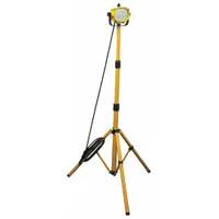 APPROVED VENDOR Temporary Job Site Light: 600 lm Max Brightness, LED, 1, 1 Brightness Levels, IP65