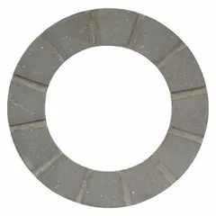 Replacement brake disc for hoists and material handling equipment. Provides stopping and holding torque in industrial lifting applications. Used in overhead cranes and lifting systems to ensure safe operation under load.