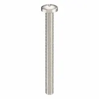Machine Screw: #8-32 Thread Size, 1 3/4 in Lg, 316, Stainless Steel, Plain, Pan, Phillips, 10 PK (MPN ZSCRW-367)
