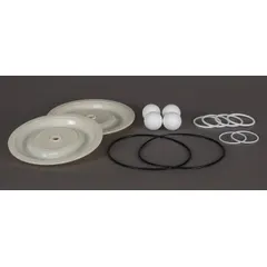 This fluid-end repair kit is designed to rebuild the fluid end of high-pressure diaphragm pumps. It includes Hytrel seals and components to restore sealing and pressure performance, extending pump service life in industrial cleaning, water jetting, and process applications.