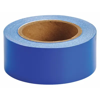 BRADY Pipe Marking Tape: Blue, 2 in Wd, 90 ft Roll Lg, Vinyl, 2 in Roll Wd - Pipe Marker Solid Color Banding Tape