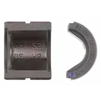 PANDUIT Upper and Lower Crimping Die: 6 to 1/0 AWG Copper Lug, 2 Sizes, Red Connector Color, 1 PR (MPN CD-930G-1/0)