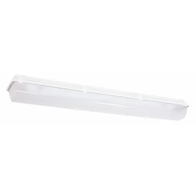 COLUMBIA LIGHTING Linear Garage Light: LED, 5,850 lm, 4000K, 52 W Fixture Watt, 120 to 277V AC - LED Linear Parking Garage & Canopy Lights