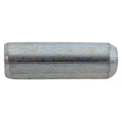 This steel roll pin is a replacement part for pallet jacks. It is used to secure components in material handling equipment during maintenance and repair.