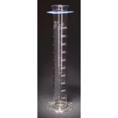 APPROVED VENDOR Class A Glass Graduated Cylinder, 10 mL, TD, 0.2 mL Graduations