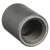 ANVIL Metal Pipe Straight: 1/4 in x 1/4 in, Female NPT Threaded x Female NPT Threaded, Steel (MPN 0361155203)