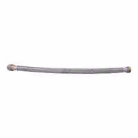 Water Heater Connector: 11/16 in Hose Inside Dia., 200 psi, Stainless Steel, Stainless Steel (MPN UR3088FX24G)