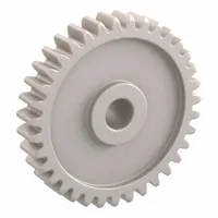 Spur Gear: Module m 1, 35 Teeth, 6 mm Bore Dia, Duracon, 20° Pressure Angle, Plain Bore (MPN DS1-35)