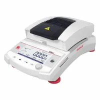 OHAUS Moisture Analyzer: 90 g Max Capacity, 40°C to 200°C, Carbon Fiber, RS-232/USB, LCD, Aluminum (MPN MB62)