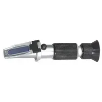 EXTECH Refractometer: Brix, +/-0.2% Brix Accuracy, Auto, Analog, 1 1/4 in Overall Dp (MPN RF15)