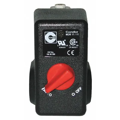POWERMATE Compressor Pressure Switch, 145 to 175 psi, 4 Port: 034-0199RP - Air Compressor Parts