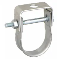 Clevis Hanger: Electro-Galvanized Steel, For 6 in Pipe, For 3/4 in Threaded Rod (MPN 4010600EG)