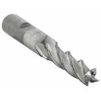 CLEVELAND Square End Mill: High Speed Steel, TiCN Coated, 4 Flute, 7/16" Mill Dia, 1-3/4" LOC (MPN C33414)