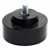 Hammer Tip Head: Hard, Nylon, 1 in Dia, 5/16-18 Thread Size, Threaded, Hard, Impax®, 75.15-108