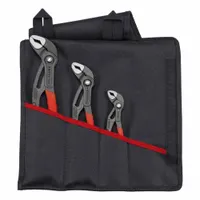 Tongue & Groove Plier Set: Curved, Push Button, 1 3/4 in_1 3/16 in_2 3/64 in Max Jaw Opening (MPN 00 19 55 S9)
