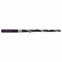 CHAINFLEX Control Cable: 16 AWG, 4 Conductors, Order by the Foot, PVC Jacket, 300 V (MPN CF881-15-04)