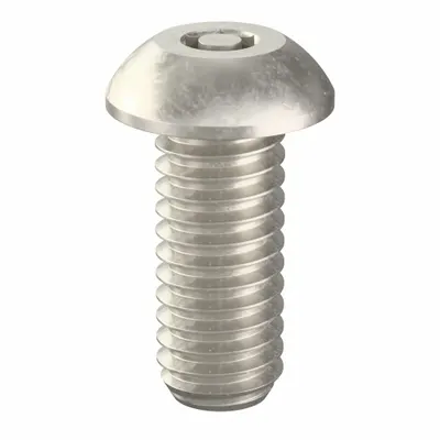 TAMPER-PRUF-SCREW Mach Screw,Btn,5/16-18x3/4 L,PK10 (MPN 22330) - Button Head Tamper-Resistant Machine Screws