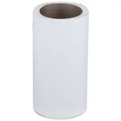 This coalescing replacement filter element is constructed with borosilicate glass microfibers and rated for 0.01 micron filtration. It is designed to remove oil aerosols, water mist, and sub-micron particles from compressed air systems, supporting applications that require high-purity air such as pneumatic controls and instrumentation.