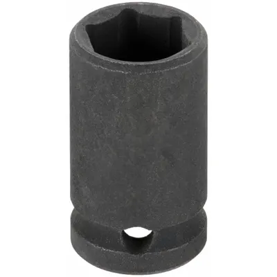 WESTWARD Impact Socket: 1/4 in Drive Size, SAE, 11/32 in Socket Size, 6-Point, Std - 1/4" Drive Impact Sockets