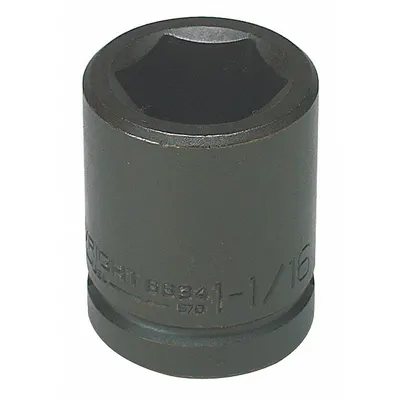 WRIGHT TOOL Impact Socket: 3/4 in Drive Size, SAE, 2 3/8 in Socket Size, 6-Point, Std - 3/4" Drive Impact Sockets