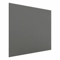 HADRIAN Partition Panel: Stainless Steel, Powder-Coated, Slate, 58 in Ht, 24 in Wd, 1 in Thick (MPN 530024-621)
