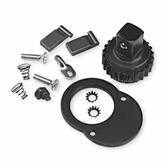 This repair kit provides components to service the ratchet head assembly on PROTO micrometer torque wrenches. It is used to restore ratchet mechanism function in industrial maintenance and assembly operations where precise torque application is required.