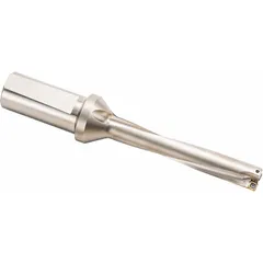 Indexable drill bit designed for general drilling applications in metalworking and machining. Uses replaceable carbide inserts to produce precise holes in materials such as steel, stainless steel, and cast iron. Suitable for production environments requiring efficient hole making.