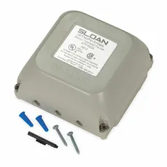 This control module assembly is an OEM replacement part for SLOAN ETF-450 Series electronic faucets. It restores automatic sensor operation for hands-free water flow in commercial restrooms and other high-traffic environments.