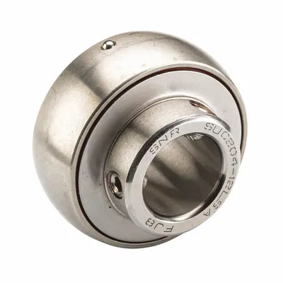 NTN Insert Bearing: SUC209-28FG1, 1 3/4 in Bore, 3 11/32 in OD, 0.866 in Outer Ring Wd - General Purpose Spherical Insert Bearings