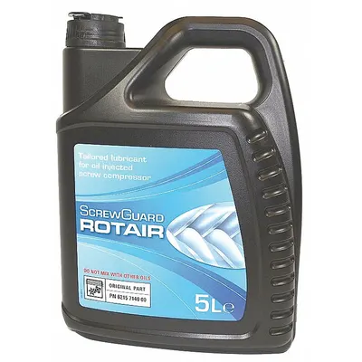 CHICAGO PNEUMATIC Compressor Oil: 1.32 gal, Bottle, 15 SAE Grade - Air Compressor Oils