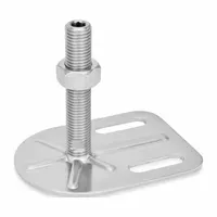 JW WINCO Male-End Leveling Mount: Swiveling Stud, 3/4"-10 Thread Size, 3 3/20 in, 4,496 lbf Capacity (MPN 43-80-3/4X10-100-G0-UK)