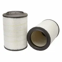 FLEETGUARD Automotive Air Filter: Round-Oval, Engine, Axial Seal, 13 1/32 in Outside Dia, Cellulose (MPN AF26163M)